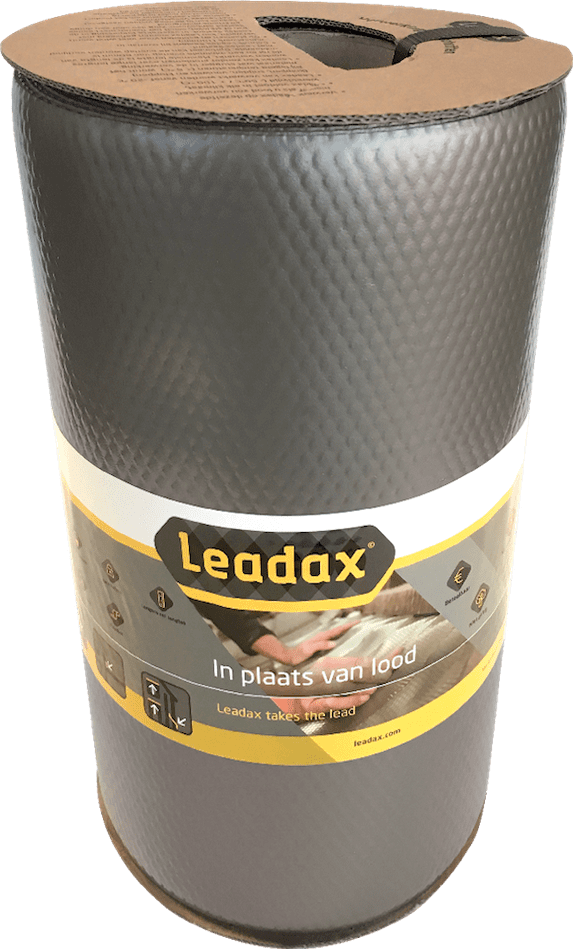 Leadax loodvervanger zwart - 500mm (3m²)