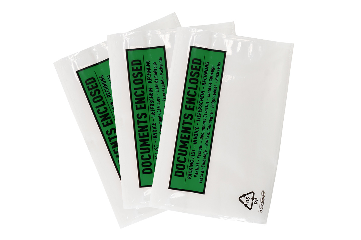 Eco papieren paklijst enveloppen Packing List - 230 x 170mm (1.000 st)