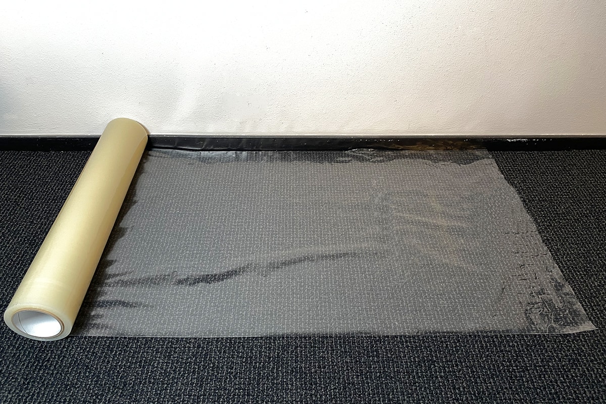 Afdekfolie zelfklevend zachte vloer - 60cm x 60m Afdekfolie zelfklevend zachte vloer - 60cm x 60m
