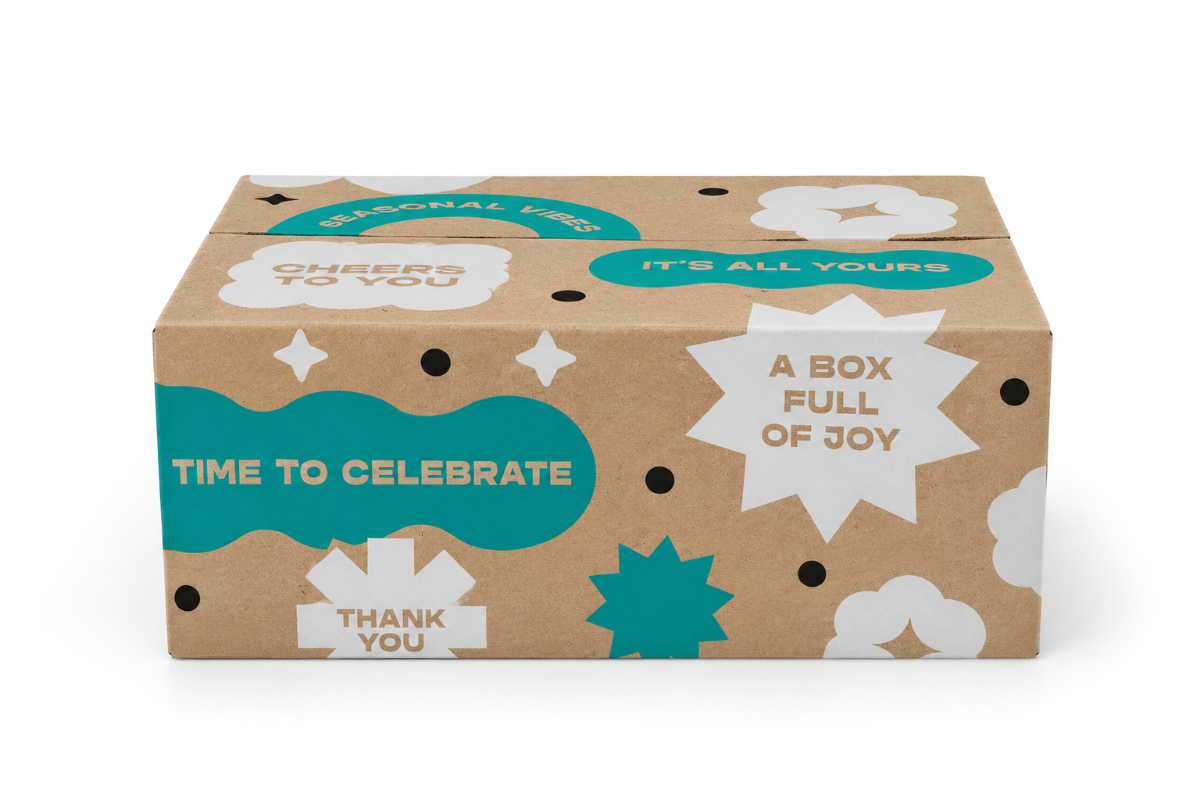 Geschenkdoos "Cheers to You" - 390 x 290 x 126mm