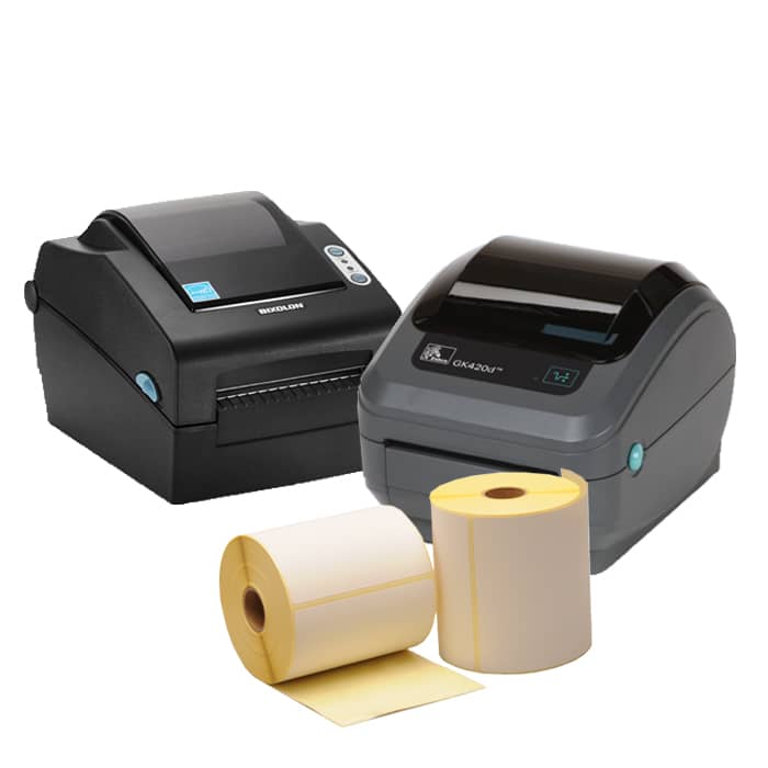 Verzendlabel set PostNL/DPD - Zebra ZD421D + 12 verzendlabel rollen 102 x 150mm