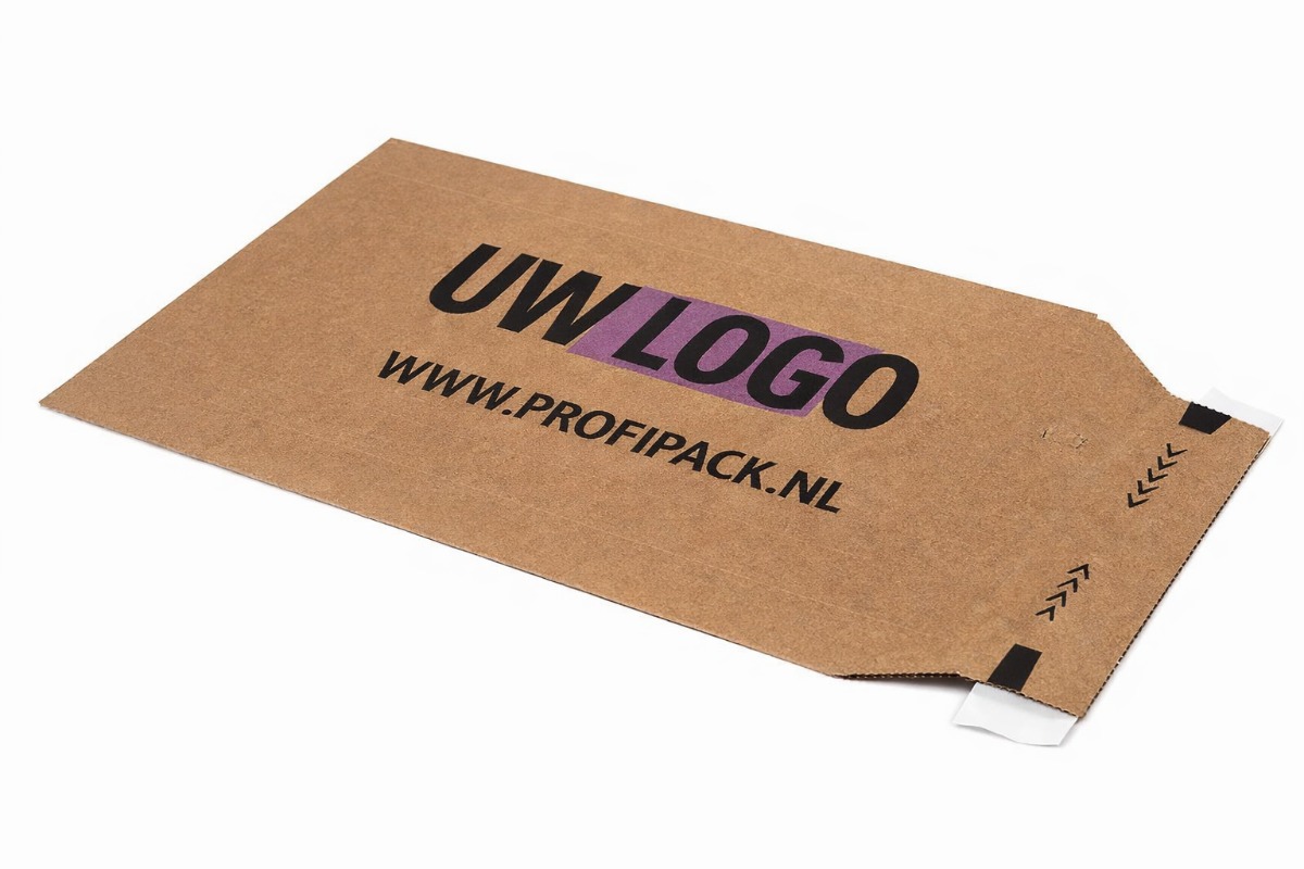 Kartonnen enveloppen premium bedrukt - 150 x 250 x 0-50mm 