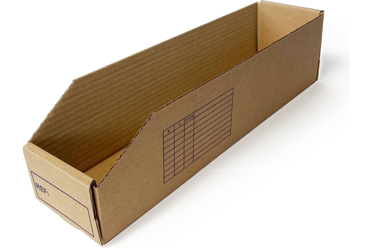 Magazijnbak doos - 400 x 100 x 110mm