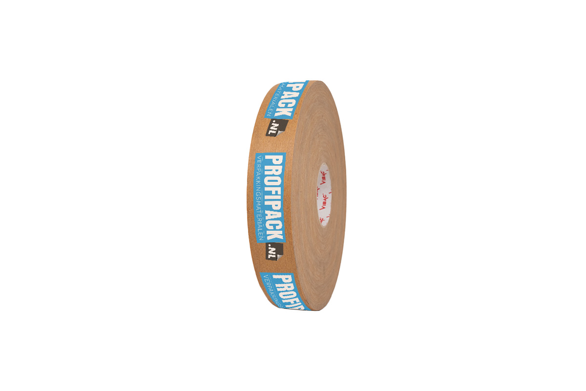 Bedrukte machinetape papier - 50mm x 500m (2 kleuren) Bedrukte machinetape papier - 50mm x 500m (2 kleuren)