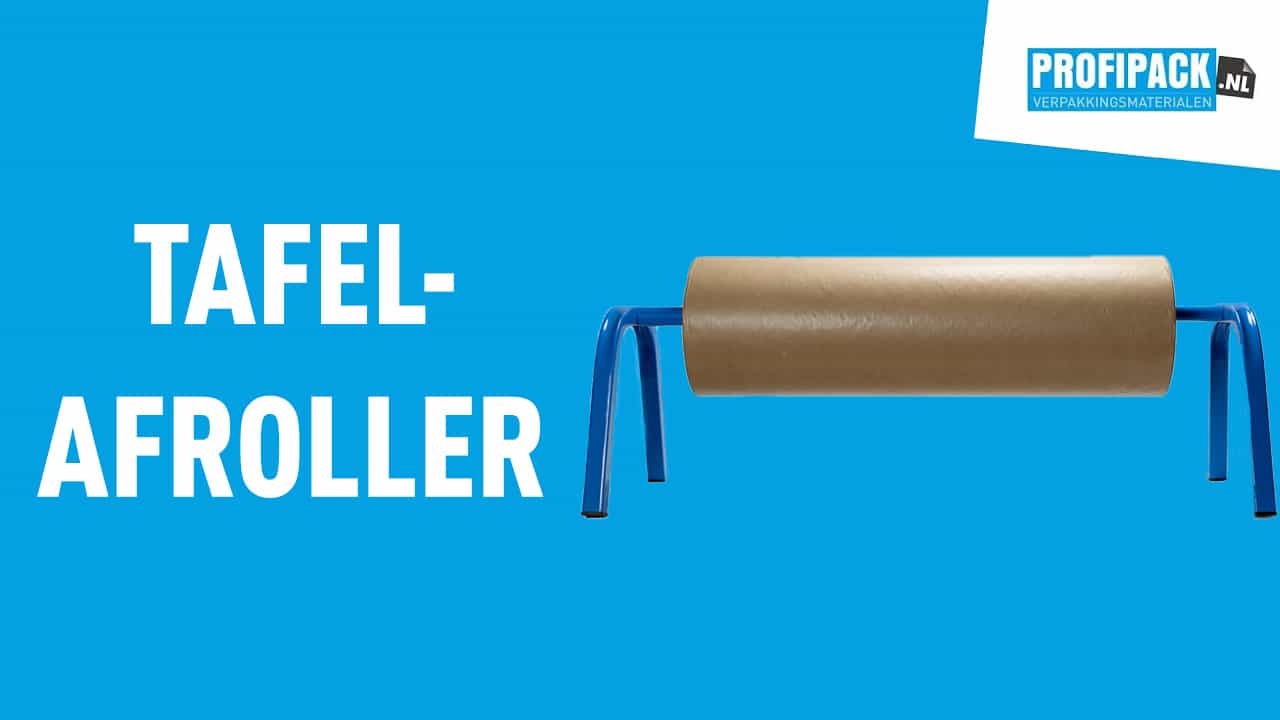 Tafel afroller voor papier en buisfolie 50-100cm
