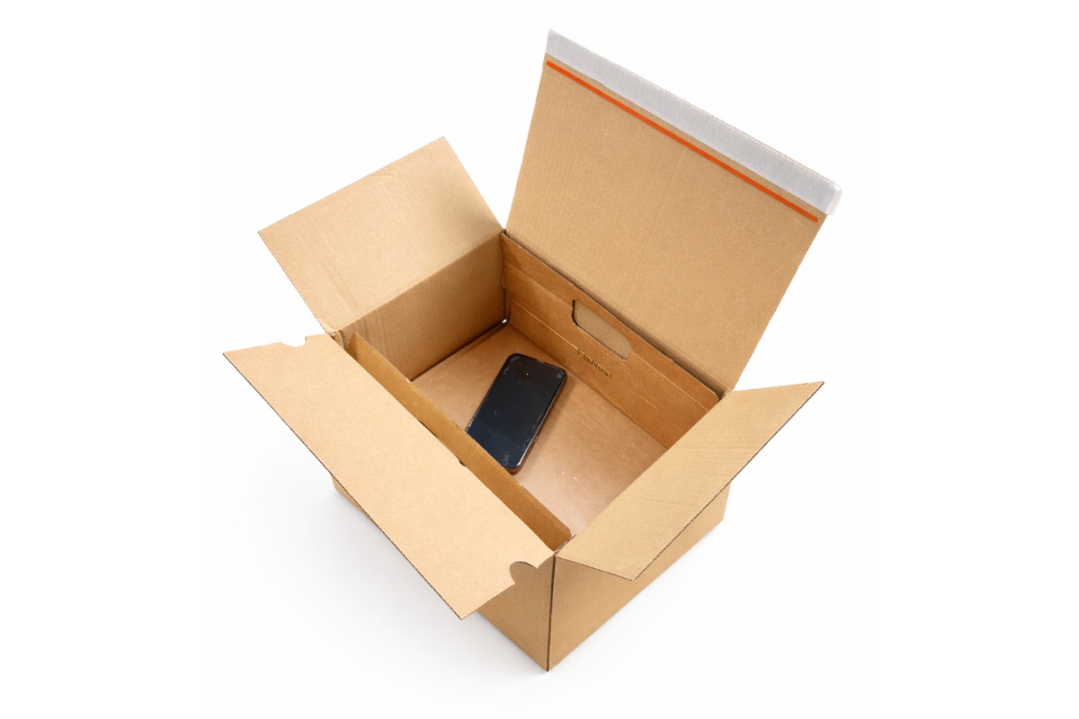 Autolock doos bruin + fixeertray - 310 x 230 x 160mm