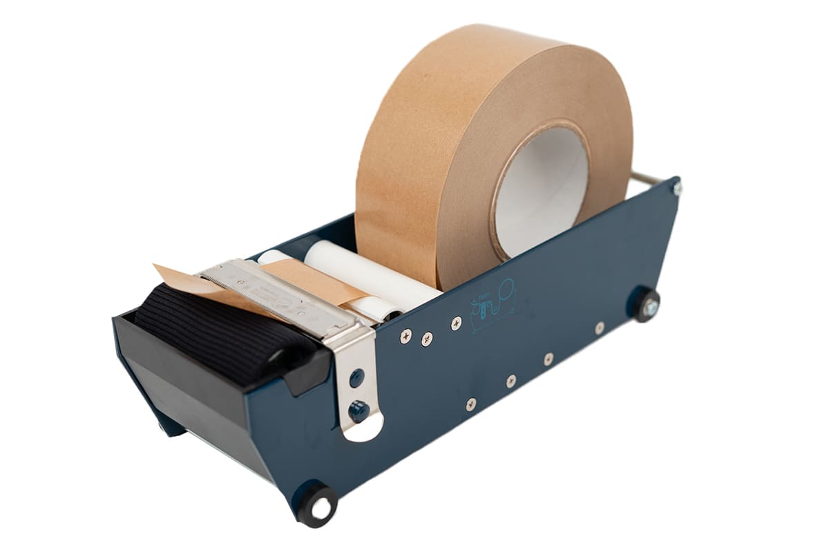 Papieren tape gegomd - 70mm x 150m - 115g/m2 - versterkt