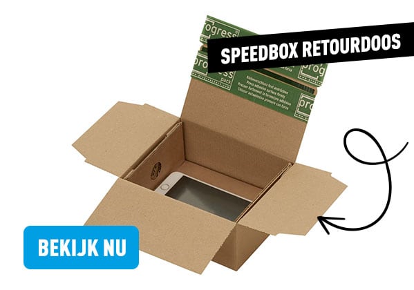 Speedbox retourdozen herbruikbare verpakkingen