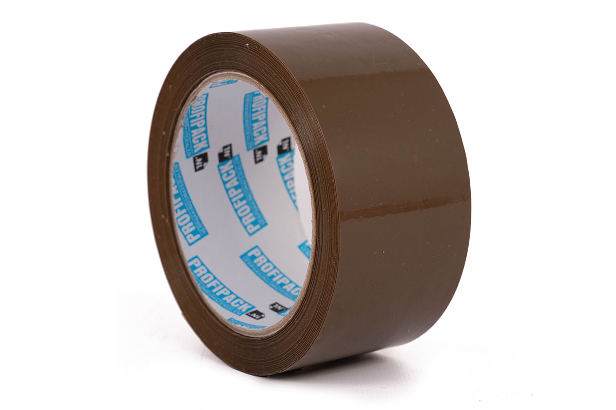 PP hotmelt verpakkingstape bruin - 50mm x 66m