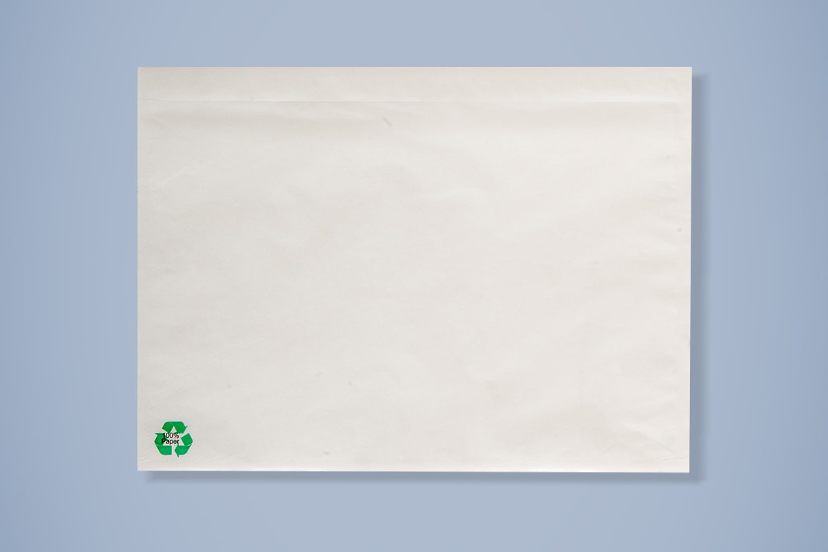 Paklijst enveloppen wit