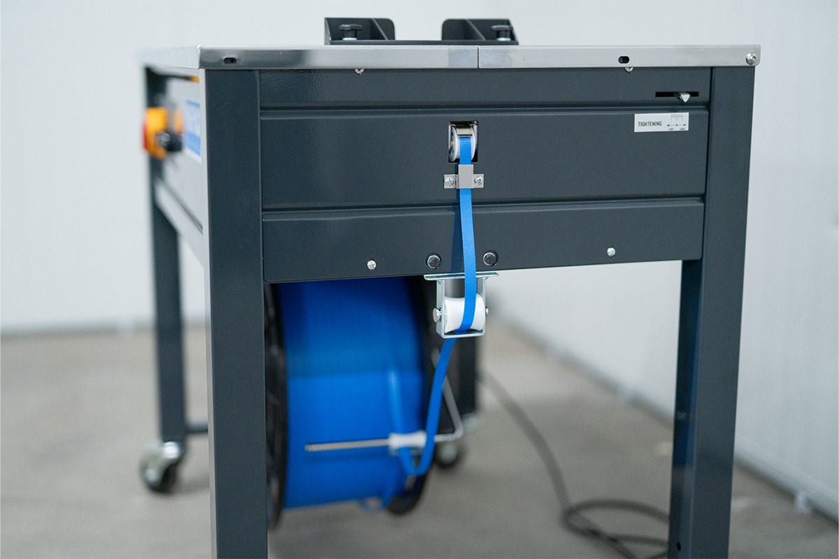 halfautomatische omsnoeringsmachine kopen