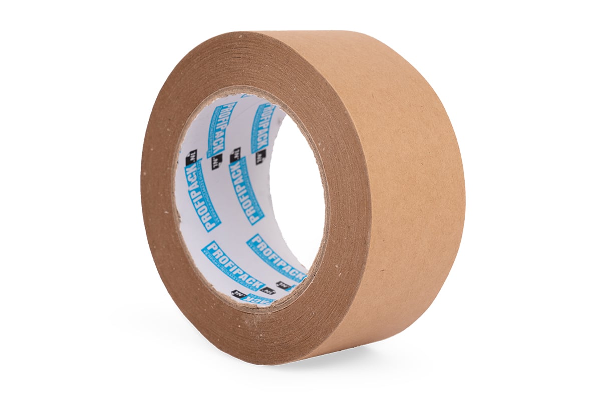 Papieren tape - 75mm x 50m 50.0000 millimeter