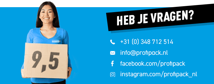 Heb je vragen? - Profipack Verpakkingsmateriaal