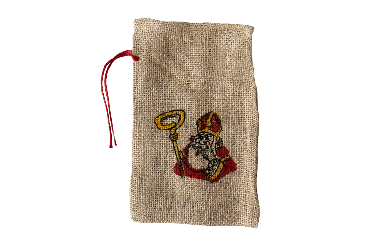 Jute zak Sinterklaas - 51 x 86cm 