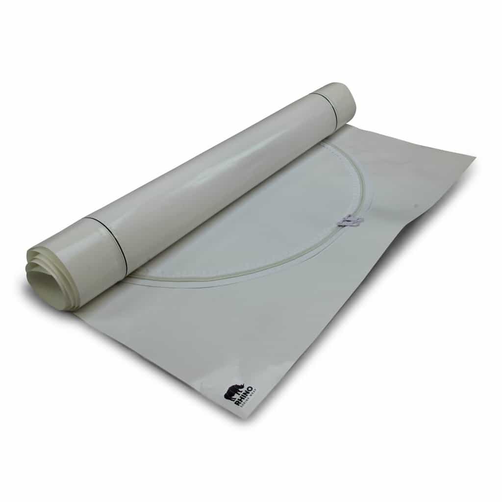 Krimpfolie ritsdeur wit - 175 x 75cm x 300my