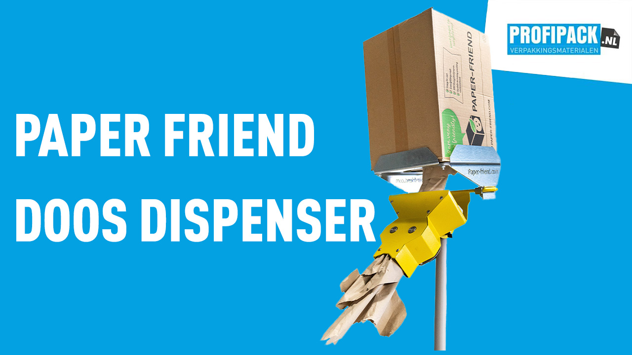 Paper friend doos dispenser