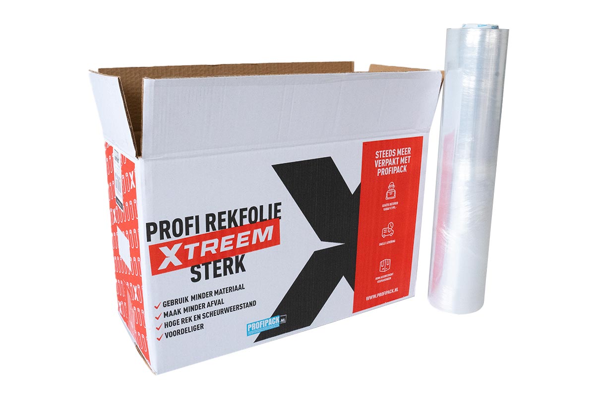 Handwikkelfolie EAGLE Transparant - 50cm x 500m x 12my