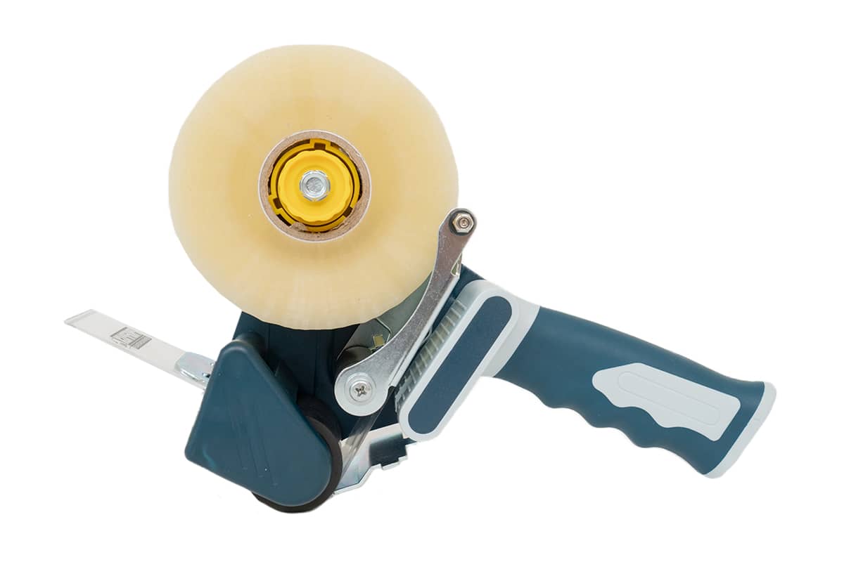 Bonus Tape dispenser luxe + safety mes 50mm (koker 76 en 38mm)