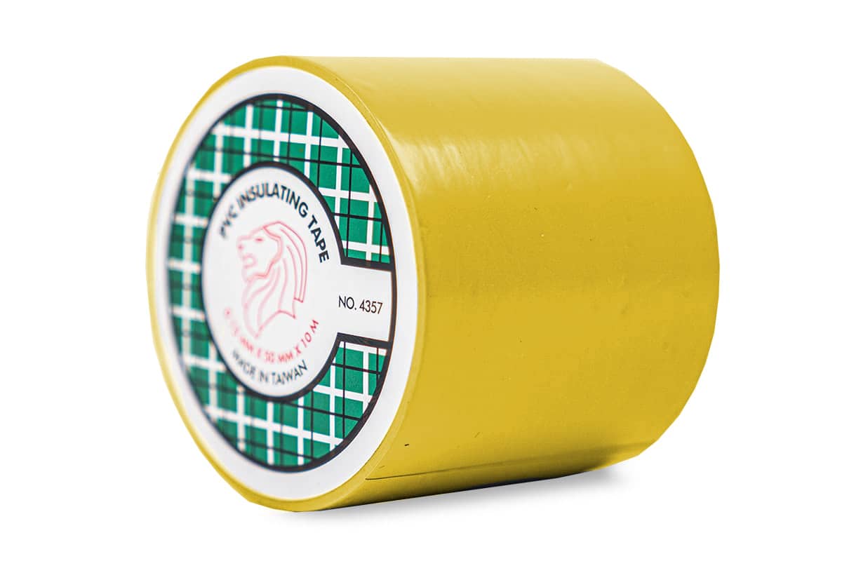 Isolatietape geel - 50mm x 10m Isolatietape geel - 50mm x 10m