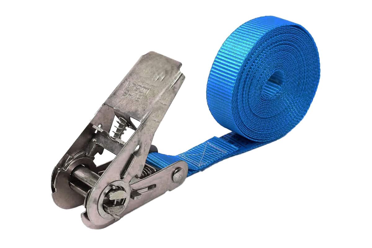 Spanband 1-delig blauw - 25mm x 5m (0,3 ton)
