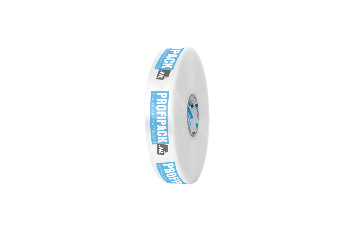 Bedrukte machinetape PVC - 50mm x 990m (3 kleuren)