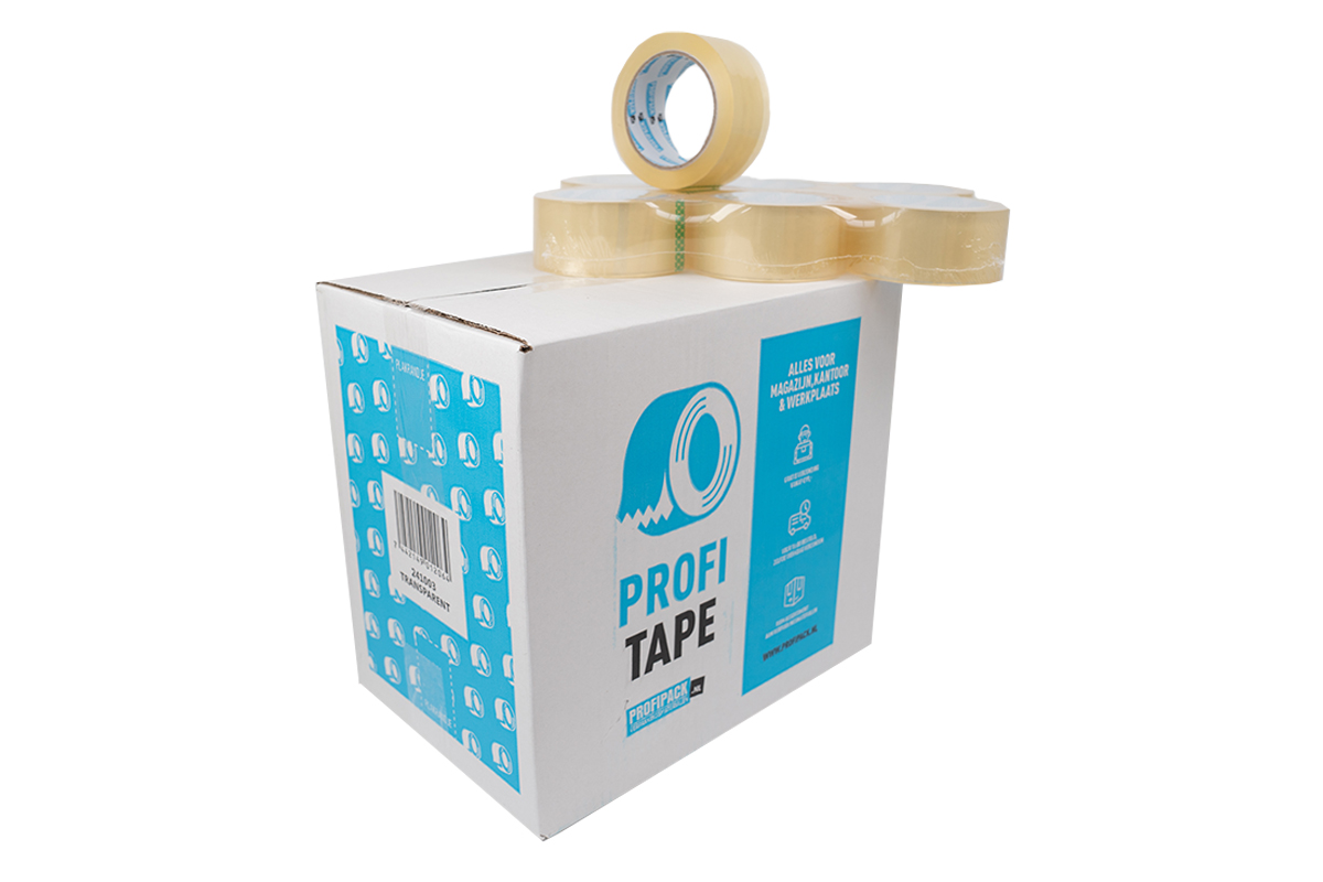 High Tack tape transparant PREMIUM - 48mm x 66m