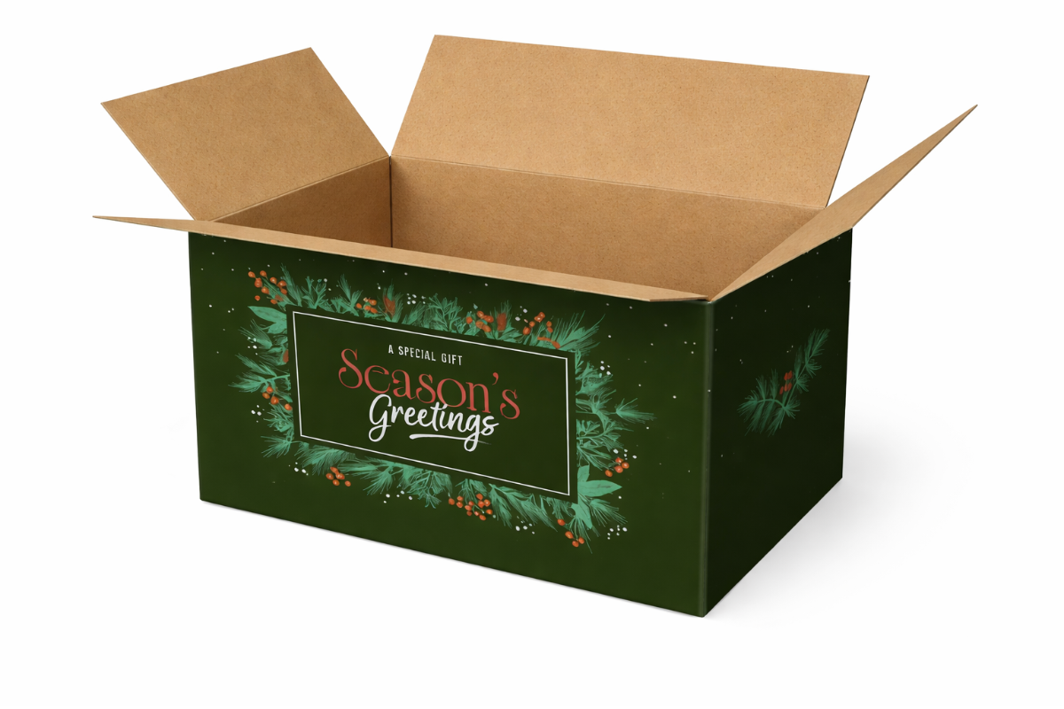 Kerstdoos "Xmas" - 390 x 290 x 177mm