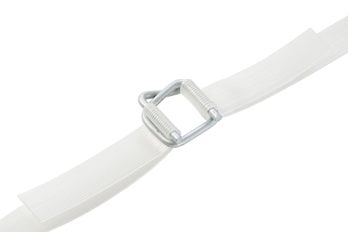 Polyester composietband wit - 25mm x 450m