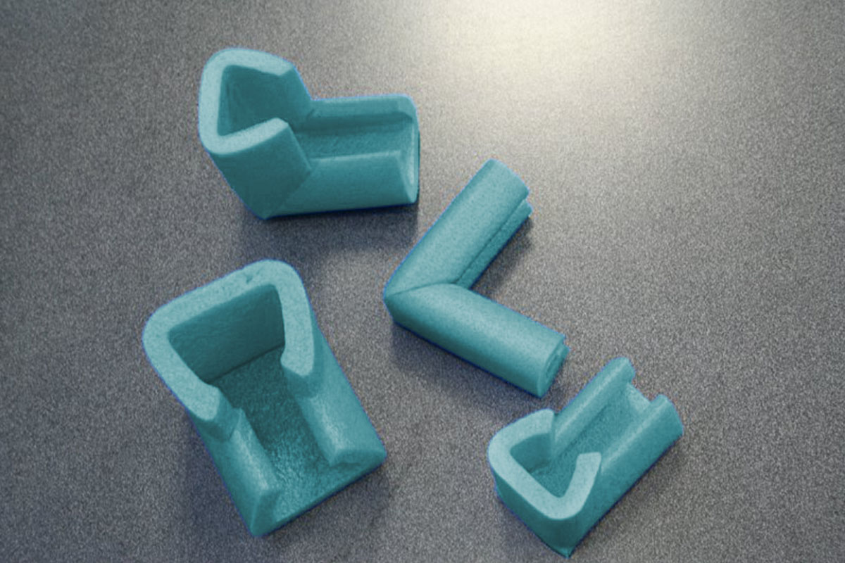 U schuimprofiel hoekstuk - 80/100mm x 10cm (60 st)