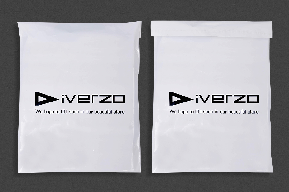 Coex verzendzakken 2 kleuren bedrukt - 340 x 430mm (100st)