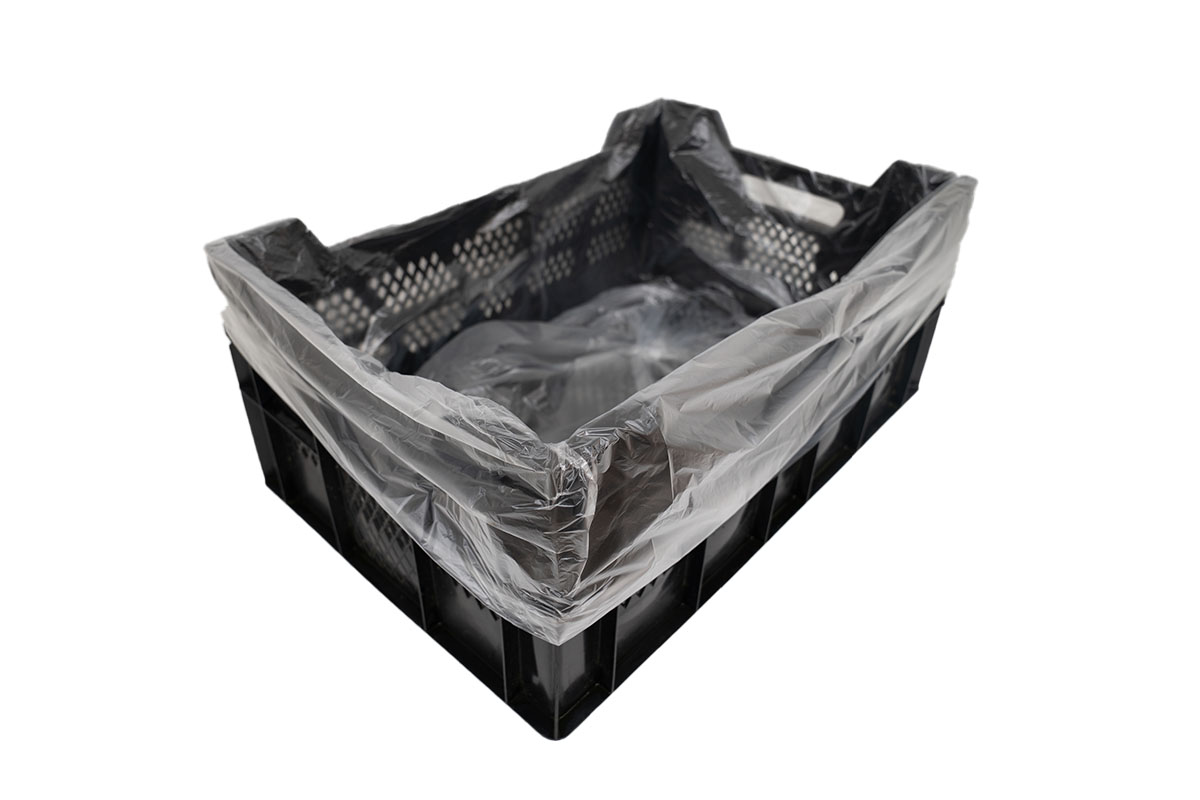 LDPE kratzakken transparant - 60 x 15/15 x 50cm x 20my (250 st)