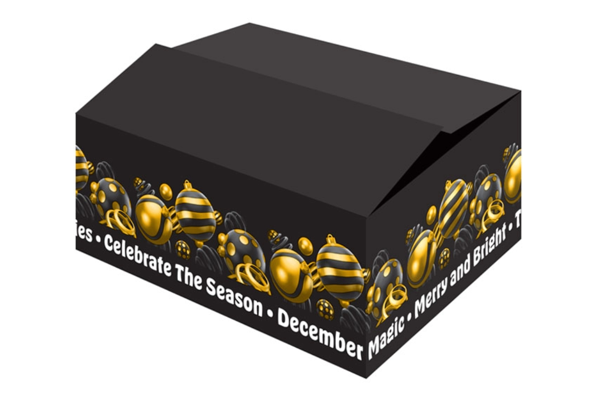 Kerstdoos ''Have A Ball'' -  310 x 200 x 140mm