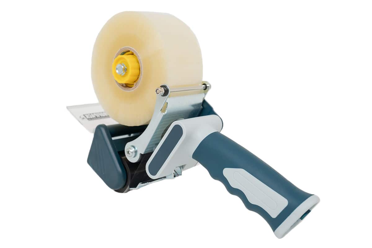 Bonus Tape dispenser luxe + safety mes 50mm (koker 76 en 38mm)