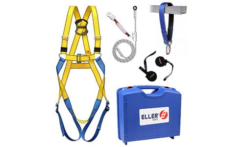 Valbeveilingingsset plat dak ELLERsafe Valbeveilingingsset plat dak ELLERsafe