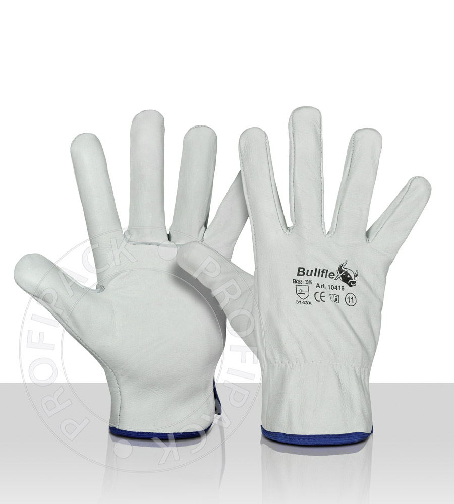 Bullflex Chauffeurshandschoenen rund/nerfleder - maat 7/S 12/3XL