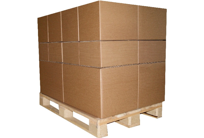 Kartonnen palletplaten EURO massief - 98 x 118cm (550gr/m2)