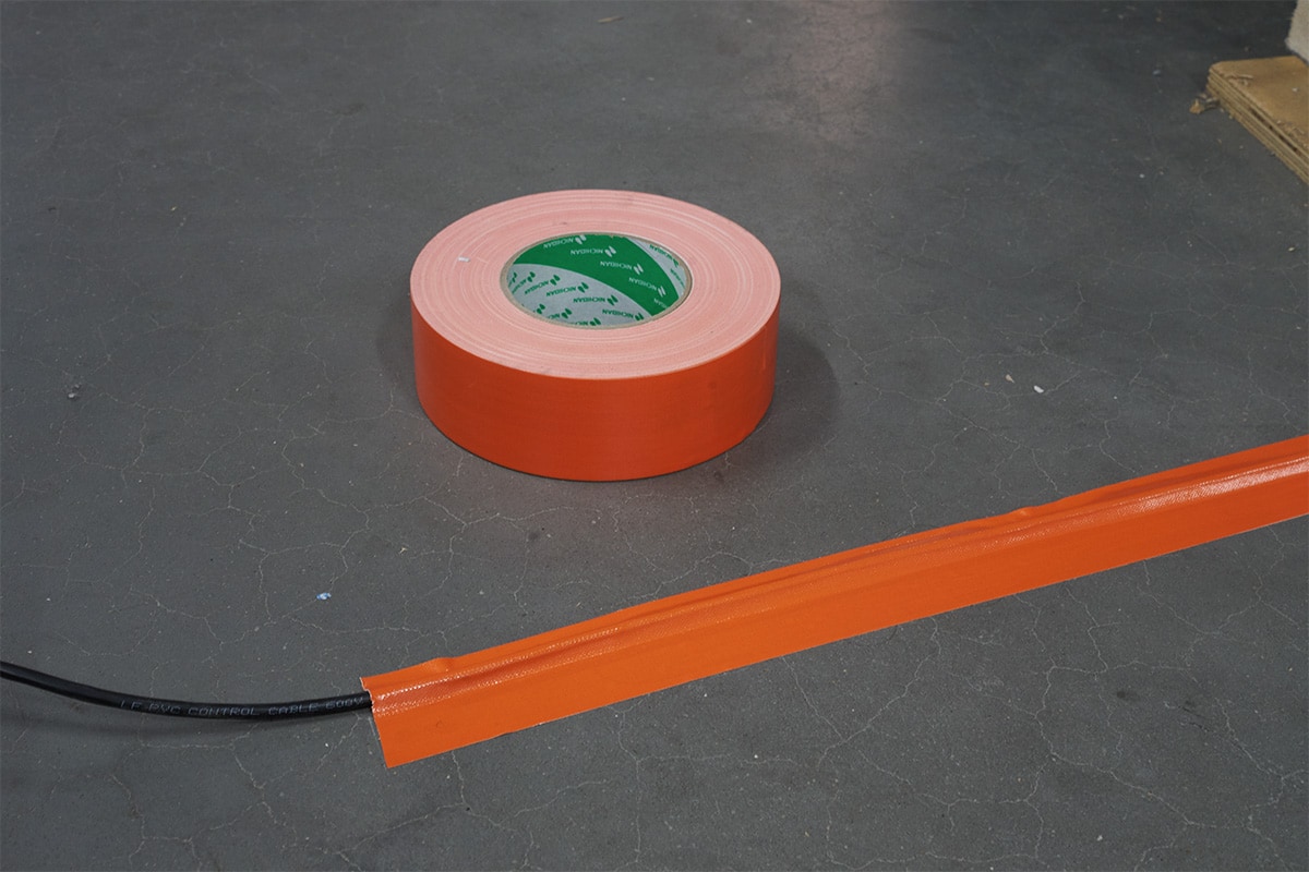 Nichiban® 1200 gaffa tape oranje - 50mm x 50m