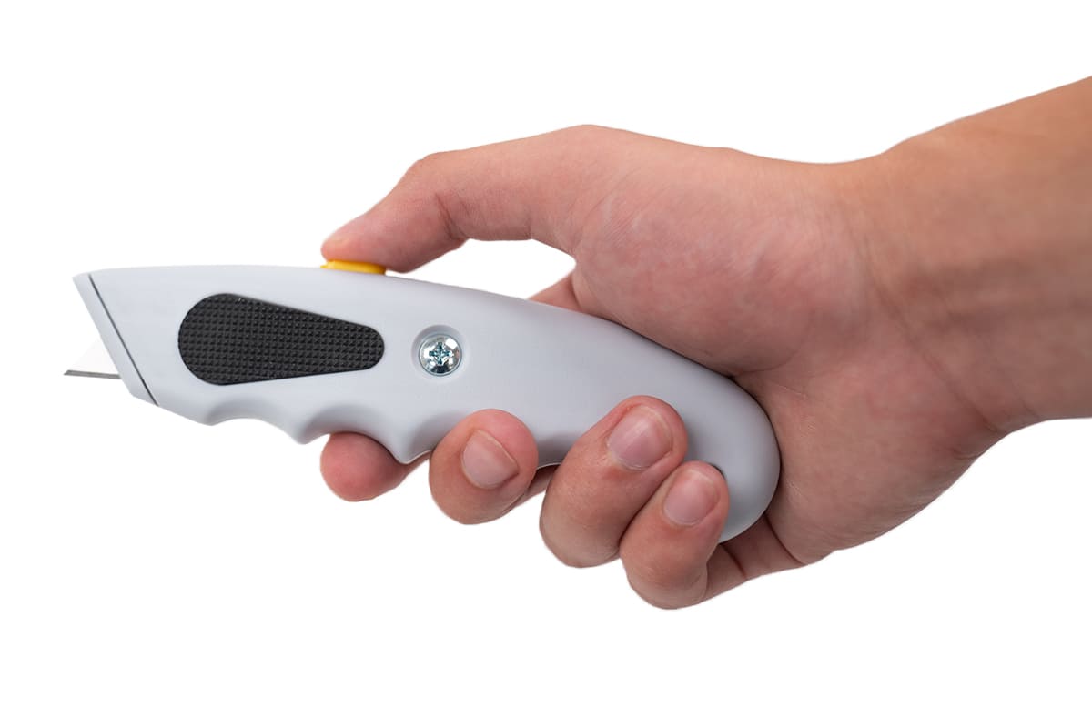 Veiligheidsmes profi + rubber grip