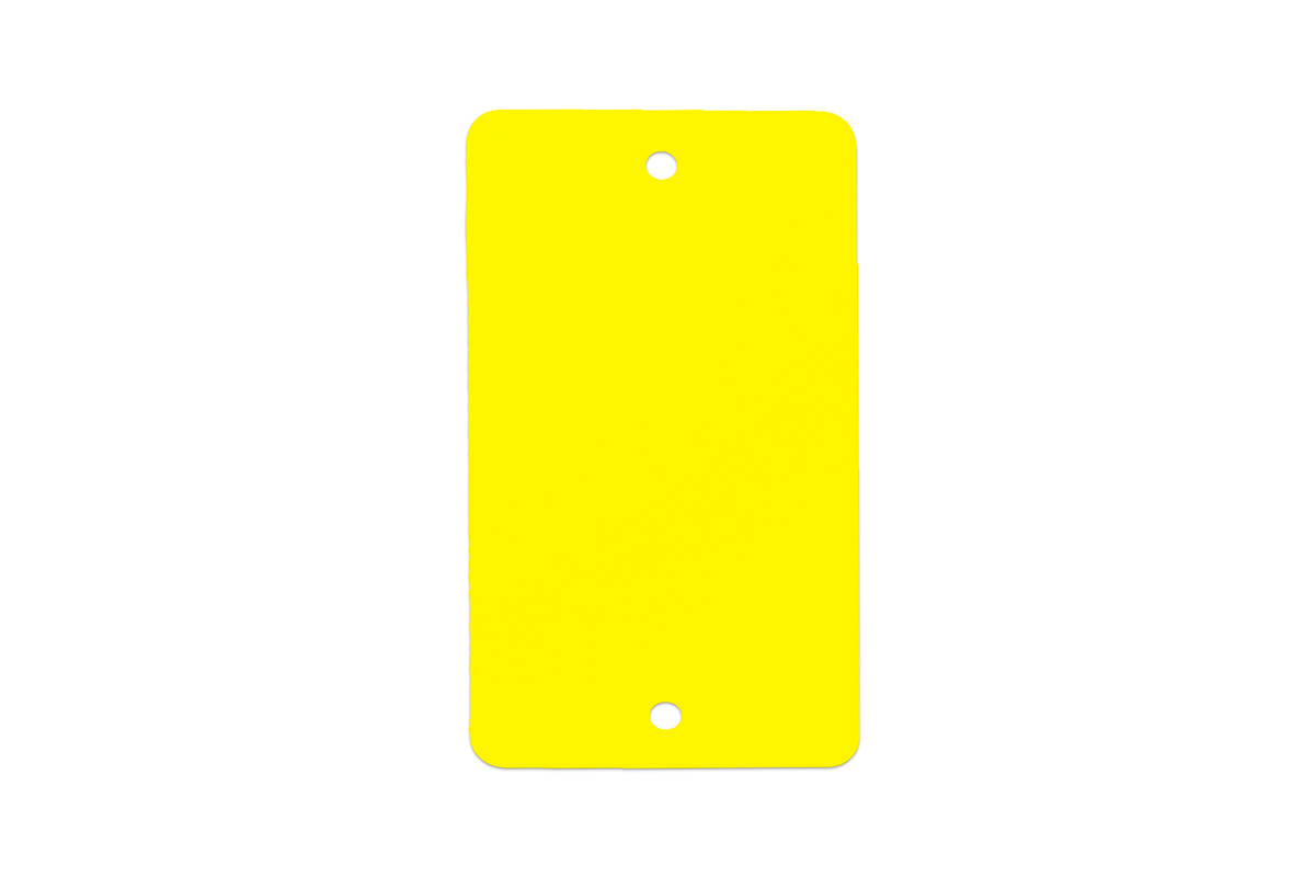PEM labels geel - 55 x 110mm (1.000 st)