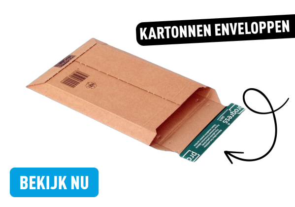 afmetingen kartonnen enveloppen