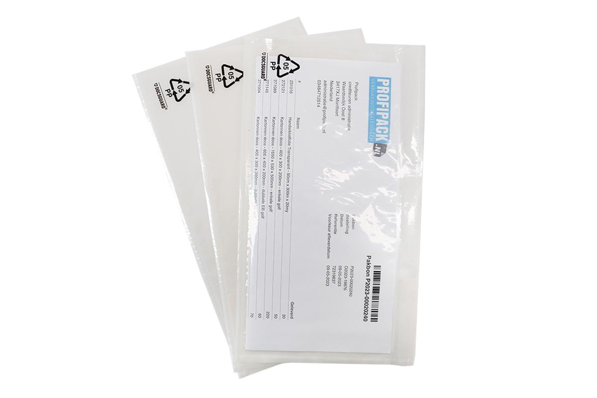 Paklijst enveloppen blanco - 225 x 122mm (250 st)