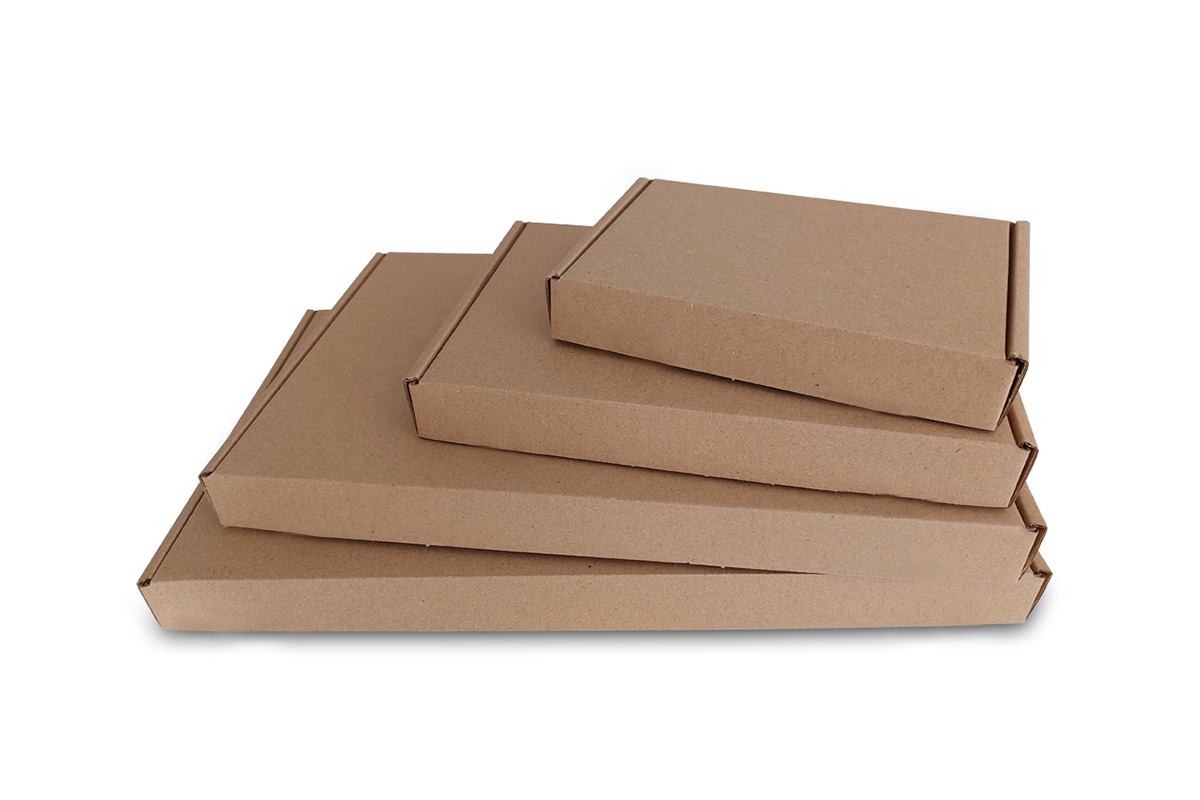 Brievenbusdozen bruin A4+ - 345 x 225 x 27mm