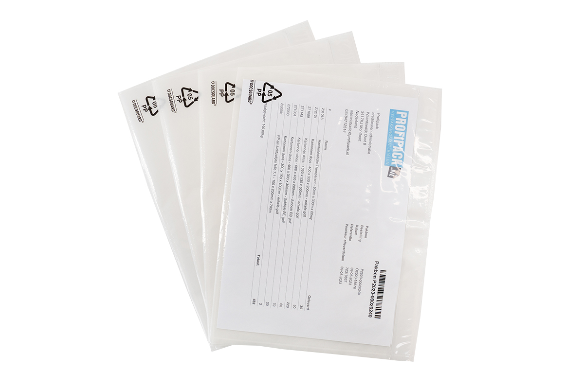 Paklijst enveloppen blanco - 225 x 165mm (1.000 st)