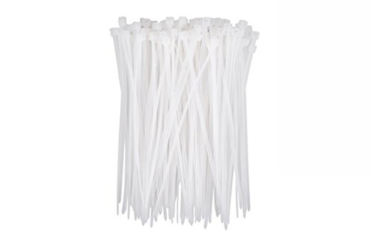 Kabelbinders wit - 292mm x 3,6mm (100 st)