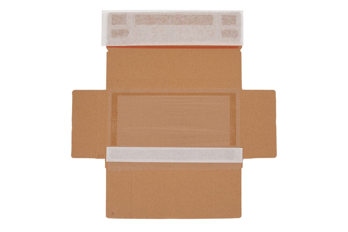 Smartphone verzenddoos met fixeerfolie - 235 x 122 x 20mm