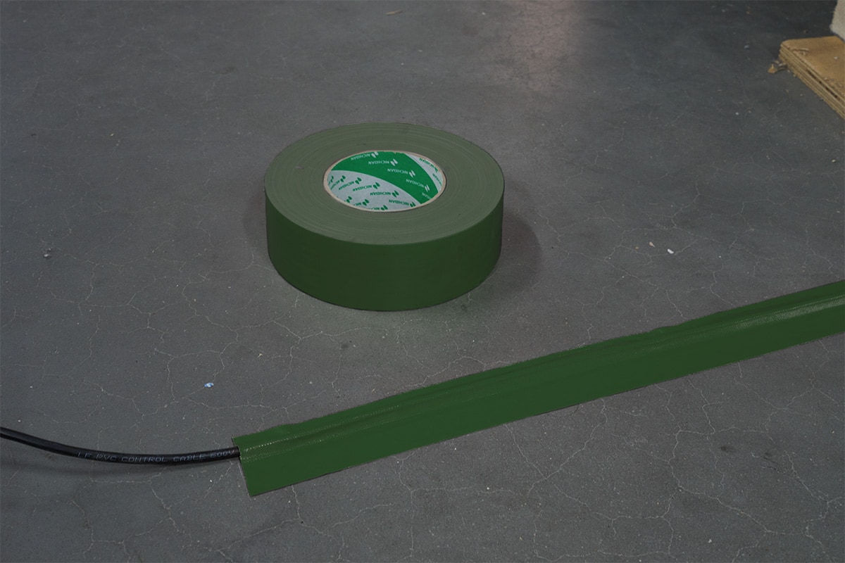 Nichiban® 1200 gaffa tape donkergroen - 50mm x 50m