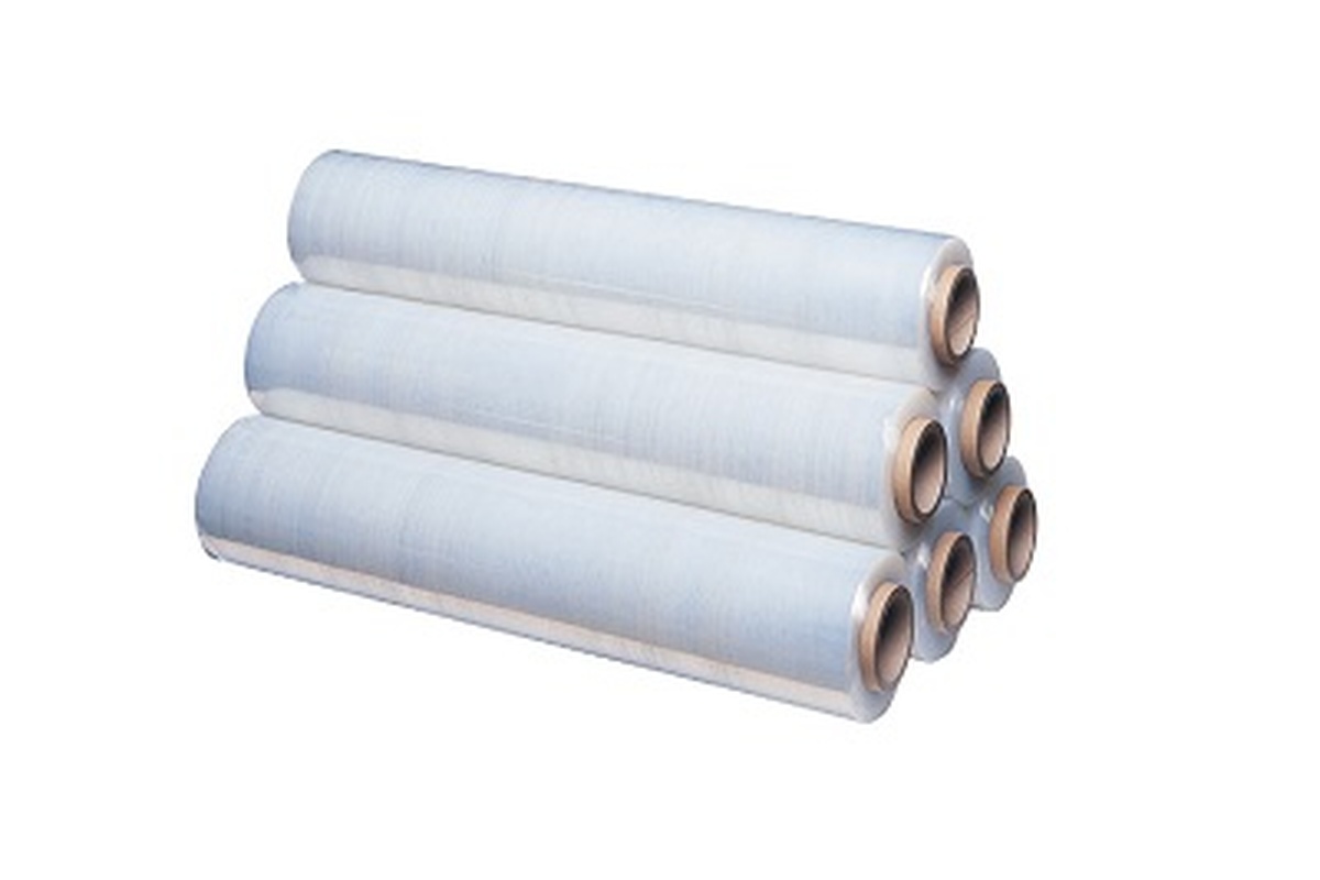 Handwikkelfolie reused 60% gerecycled - 45cm x 300m x 17my