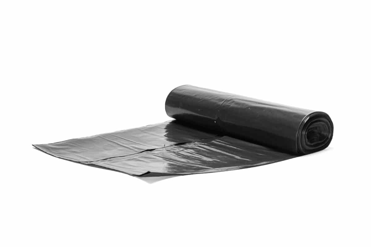 LDPE puinzakken zwart - 58 x 78cm x 140my