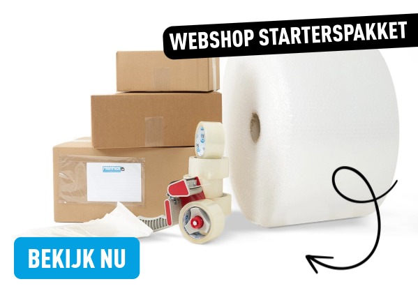 Webshop starterspakket bij Profipack