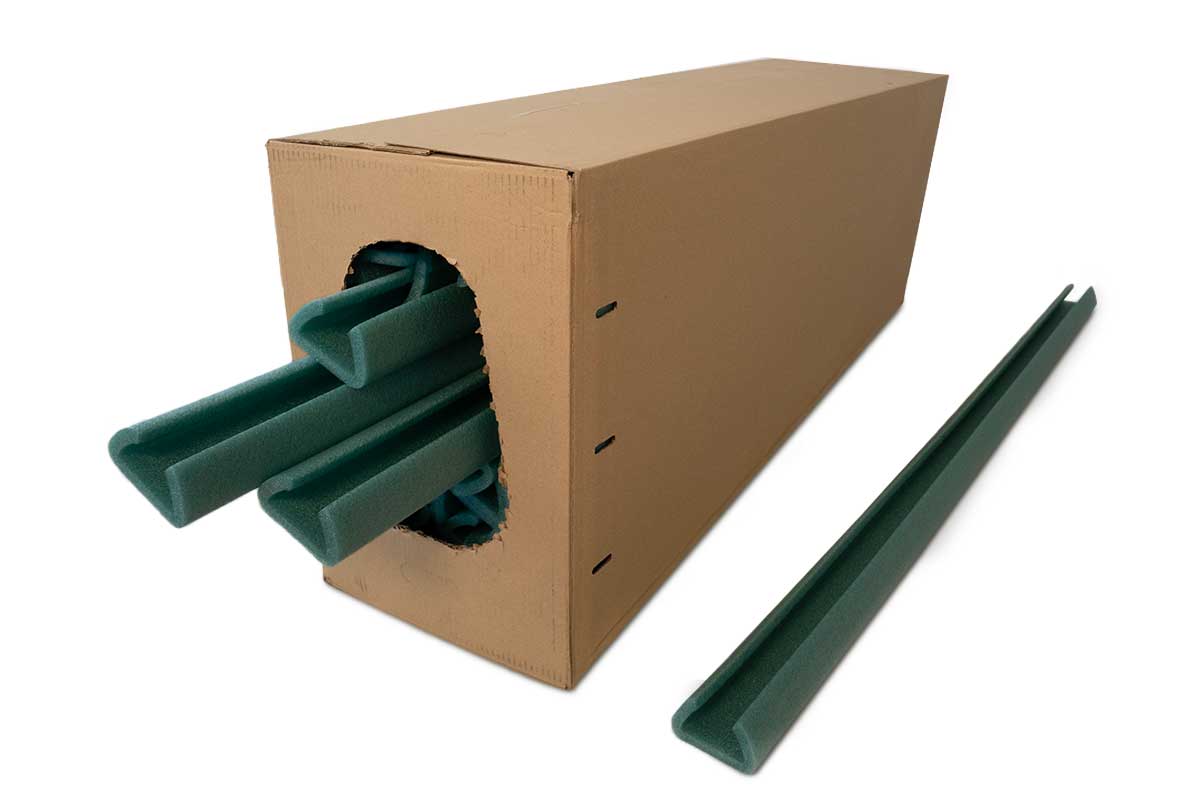 U Schuimprofiel - 60/96mm x 200cm (32 st)